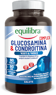 Prehransko dopolnilo Glucosamine & Chondroitin Complex equilibra