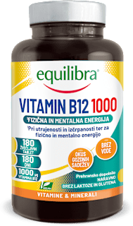 Prehransko dopolnilo B12 1000 equilibra