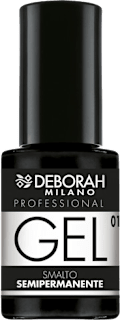 Smalto GEL semipermanente - n. 01 DEBORAH MILANO PROFESSIONAL