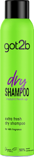 Сух шампоан за коса Свежест got2b