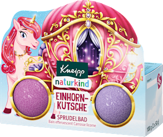 Kinder Badezusatz Sprudelbad Einhornkutsche Kneipp Naturkind