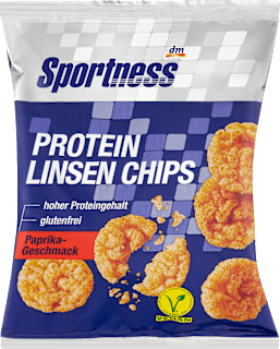 Protein lencsechips, paprika ízű Sportness