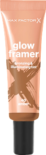 Foundation Skin Tint Glow Framer 40 Amber MAX FACTOR