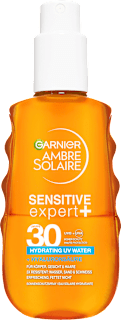 Sonnenspray sensitive expert +, hydrating UV water, LSF 30 Garnier Ambre Solaire