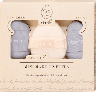 Mini Make-up-Puff Set Flawless Secret 3tlg  ebelin