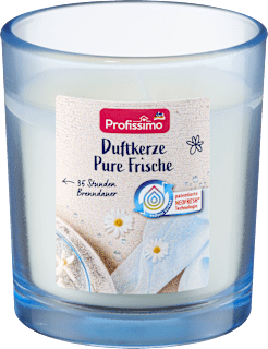 Duftkerze im Glas Pure Frische Profissimo