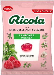Caramelle lampone e melissa Ricola