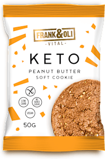 Keto mekani keks – maslac od kikirikija FRANK&OLI