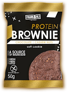 Proteinski brownie mekani – čokolada i indijski oraščić FRANK&OLI