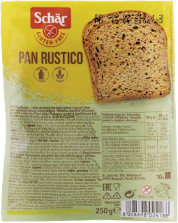 Pan Rustico, rustikalni hljeb bez glutena Schär