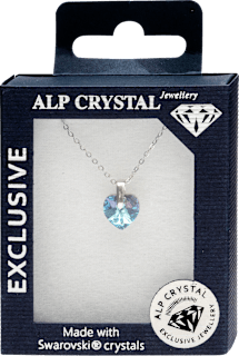 Ogrlica sa Swarovski kristalima Srce - Hologram ALP CRYSTAL Jewellery