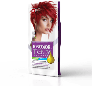 Vopsea semipermanentă techno red R6 LONCOLOR TRENDY