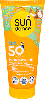 Kids opalovací krém SPF50 SUNDANCE