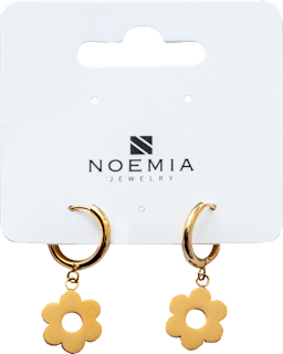 Naušnice cvjetić - Gold Noemia