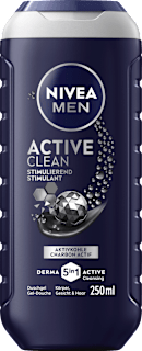 Duschgel Active Clean  5in1 NIVEA MEN