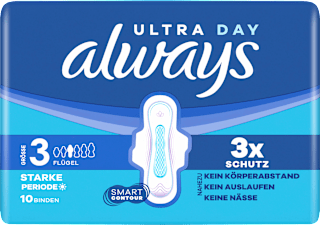 Binden Ultra Day 3 Long Plus Starke Periode always