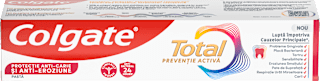 Pastă de dinți Total cu Protecție anti-carie și anti-eroziune Colgate