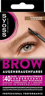 Augenbrauenfarbe Dunkelblond 6-1 syoss
