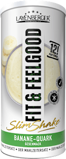 Diät Shake, Slim Shake Banane & Quark Layenberger Fit+Feelgood