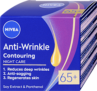Ránctalanító éjszakai arckrém Anti-Wrinkle Contouring 65+ NIVEA