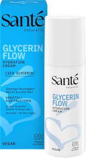 Gesichtscreme Glycerin Flow Hydration Santé naturally.