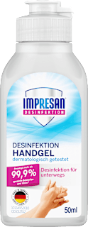 Handdesinfektionsgel, Reisegröße Impresan