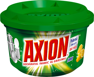 Pastă pentru curățarea vaselor Lămâie AXION