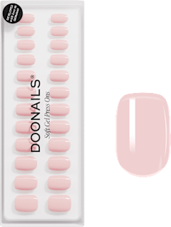 Künstliche Nägel, Soft Gel Press Ons Ballerina Extra Short Square Doonails