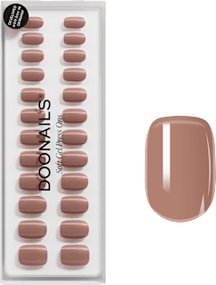 Künstliche Nägel, Soft Gel Press Ons Espresso Extra Short Square Doonails