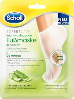 Fußmaske Socken mit Aloe Vera (1 Paar) Scholl