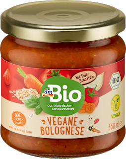 Vegánska bolonská omáčka  dmBio