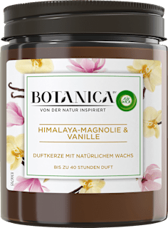 Duftkerze im Glas Himalaya-Magnolie & Vanille 205 g BOTANICA BY AIR WICK