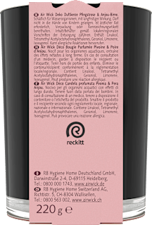 Duftkerze im Glas Pfingstrose & Anjou-Birne 220 g AIR WICK