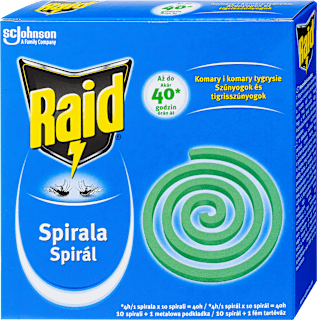 Szúnyogírtó spirál Raid