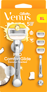 Dámsky holiaci strojček Pro ComfortGlide Coconut + 3 NH a držiak Gillette Venus