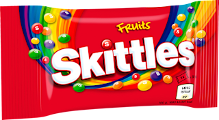 Bomboane gumate fruits Skittles