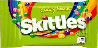 Skittles crazy sours Skittles