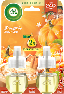 Lufterfrischer Duftstecker Pumpkin Spice Magic Nachfüllpack (2x19 ml), 38 ml