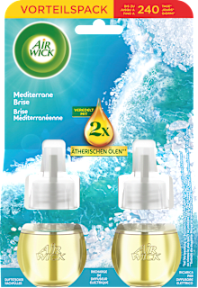 Lufterfrischer Duftstecker Mediterrane Brise Nachfüllpack (2x19 ml) AIR WICK