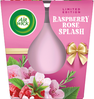 Duftkerze im Glas Raspberry Rose Splash 105 g AIR WICK