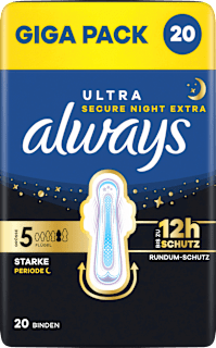 Binden Ultra Secure Night 5 Giga Pack always