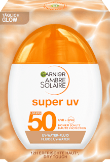 Sonnenfluid Gesicht Getönt Super UV LSF 50 Garnier Ambre Solaire