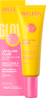 UV Glow fluid za zaščito obraza pred soncem, ZF 30 WELEDA