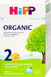 Organic 2 mliječna formula, 6+ mj. HiPP