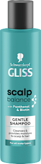 Gyengéden tiszító sampon Scalp Balance, minden fejbőrtípusra Schwarzkopf GLISS
