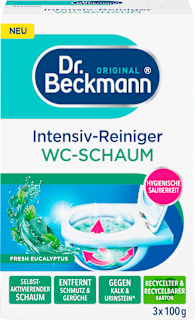 WC-Reiniger Schaum Intensiv Fresh Eucalyptus (3x100g) Dr. Beckmann