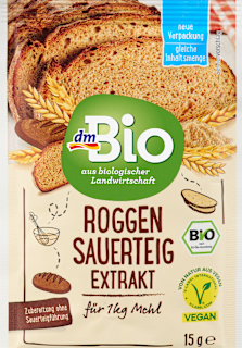 Bio szárított rozskovász dmBio