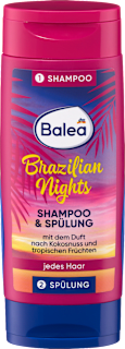 šampon na vlasy a balzám Brazilian Nights, 2x50 ml Balea