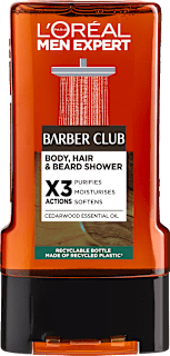 sprchový gel 3 v 1 Barber Club L'ORÉAL PARiS MEN EXPERT