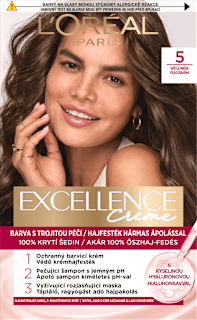 barva na vlasy Excellence Creme, 5 Světle hnědá L'ORÉAL PARiS EXCELLENCE Creme